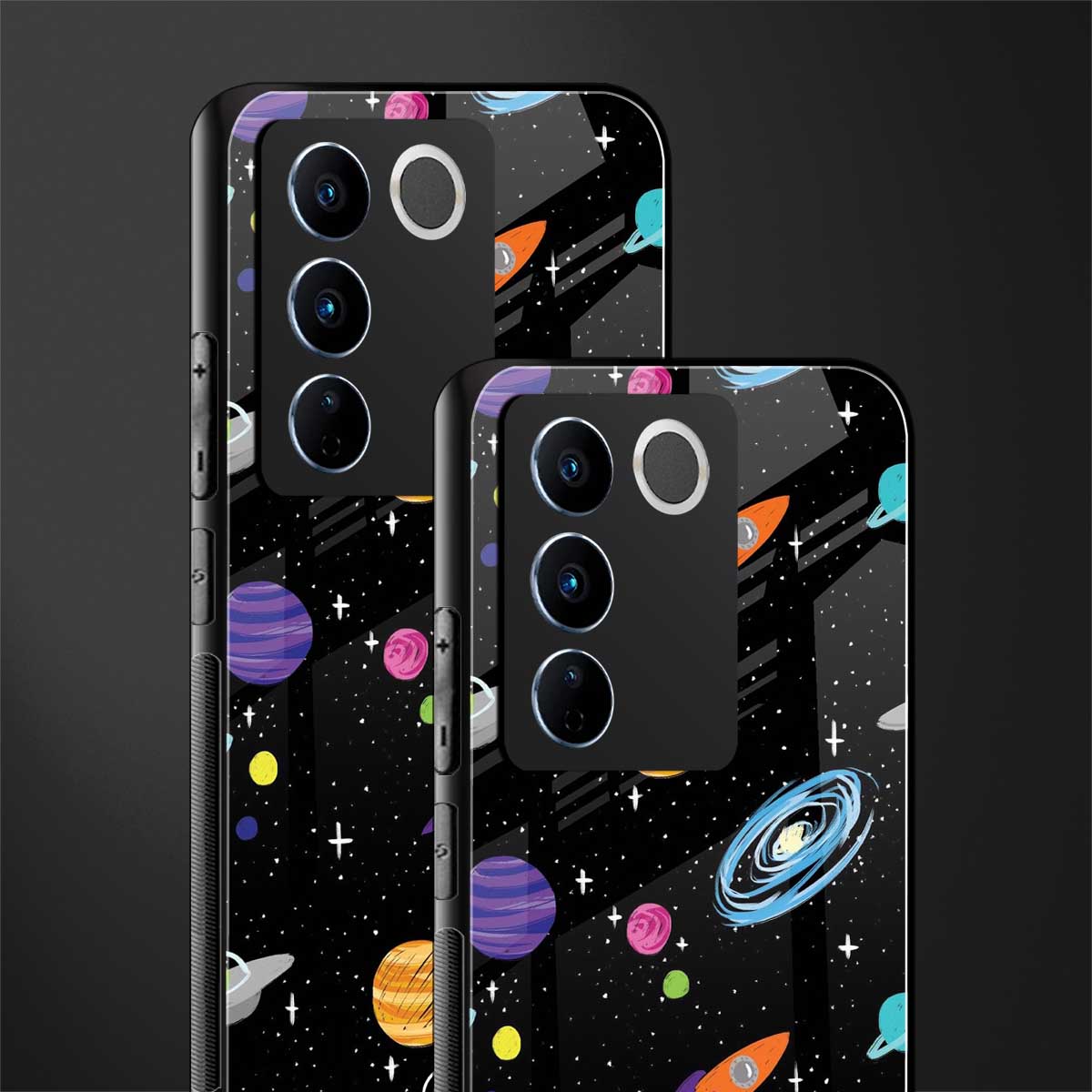 far far away back phone cover | glass case for vivo v27 pro 5g