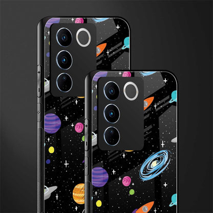 far far away back phone cover | glass case for vivo v27 pro 5g
