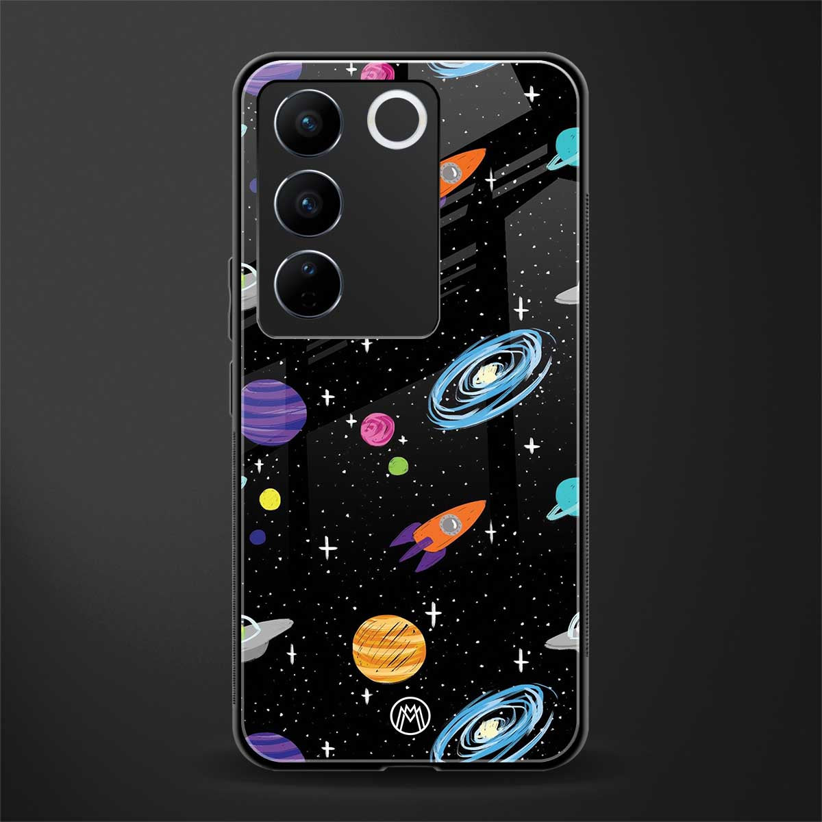 far far away back phone cover | glass case for vivo v27 pro 5g