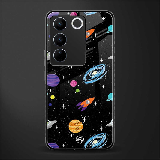far far away back phone cover | glass case for vivo v27 pro 5g