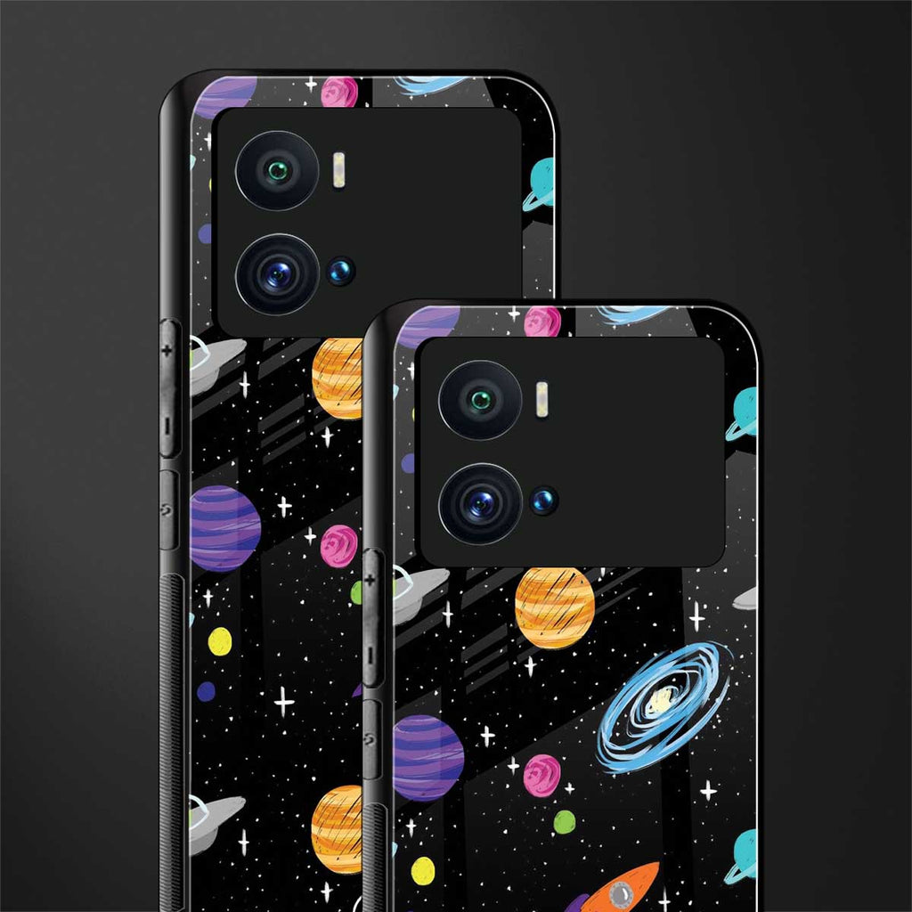 far far away back phone cover | glass case for iQOO 9 Pro