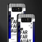 far far away boarding pass ticket glass case for samsung galaxy note 8 image-2
