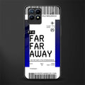 far far away boarding pass ticket glass case for realme narzo 50 image