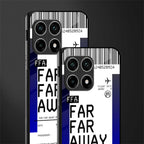 far far away boarding pass ticket glass case for oneplus 10 pro 5g image-2
