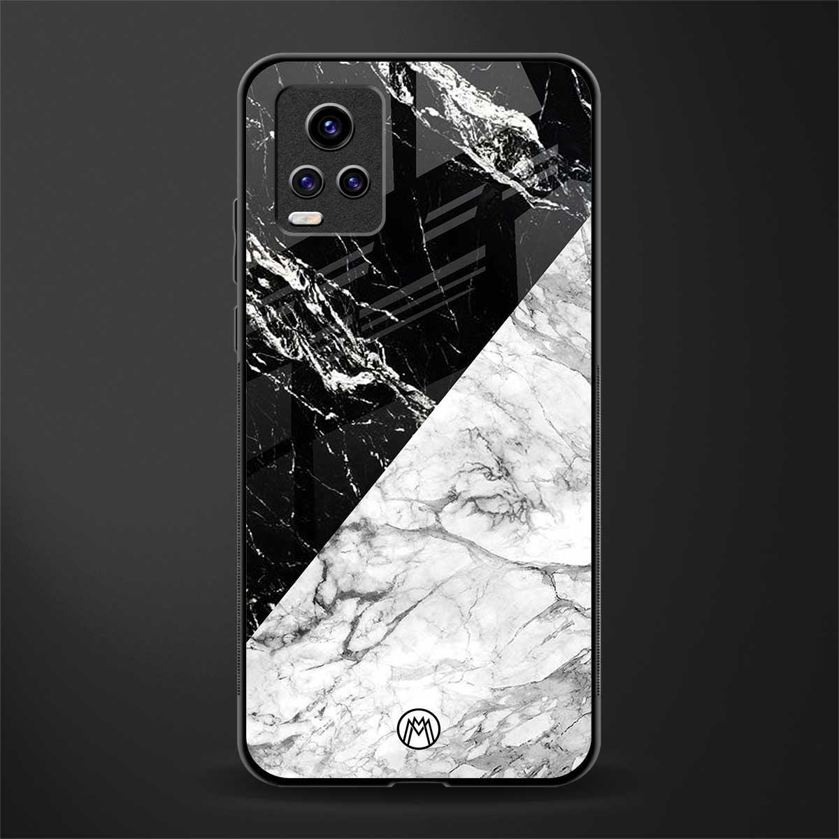 fatal contradiction back phone cover | glass case for vivo y73