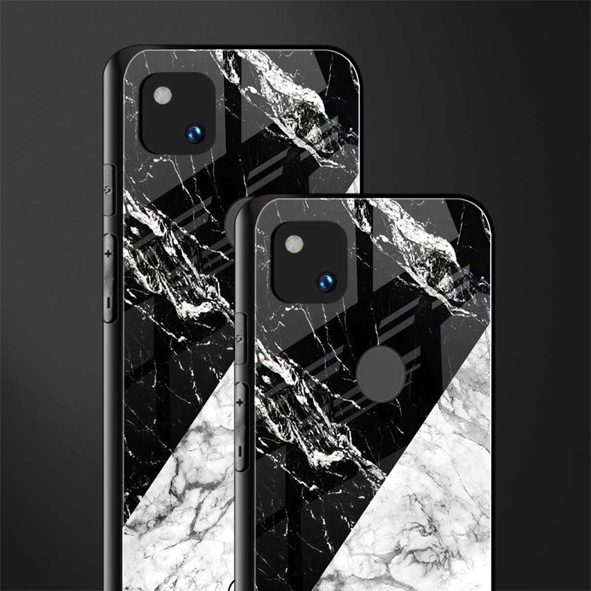 fatal contradiction back phone cover | glass case for google pixel 4a 4g