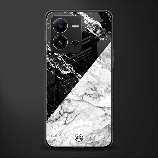 fatal contradiction back phone cover | glass case for vivo v25-5g