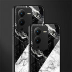 fatal contradiction back phone cover | glass case for vivo v25 pro 5g