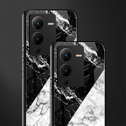 fatal contradiction back phone cover | glass case for vivo v25 pro 5g