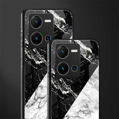 fatal contradiction back phone cover | glass case for vivo y35 4g