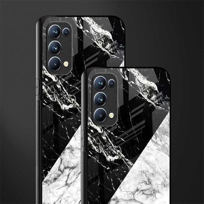 fatal contradiction back phone cover | glass case for oppo reno 5