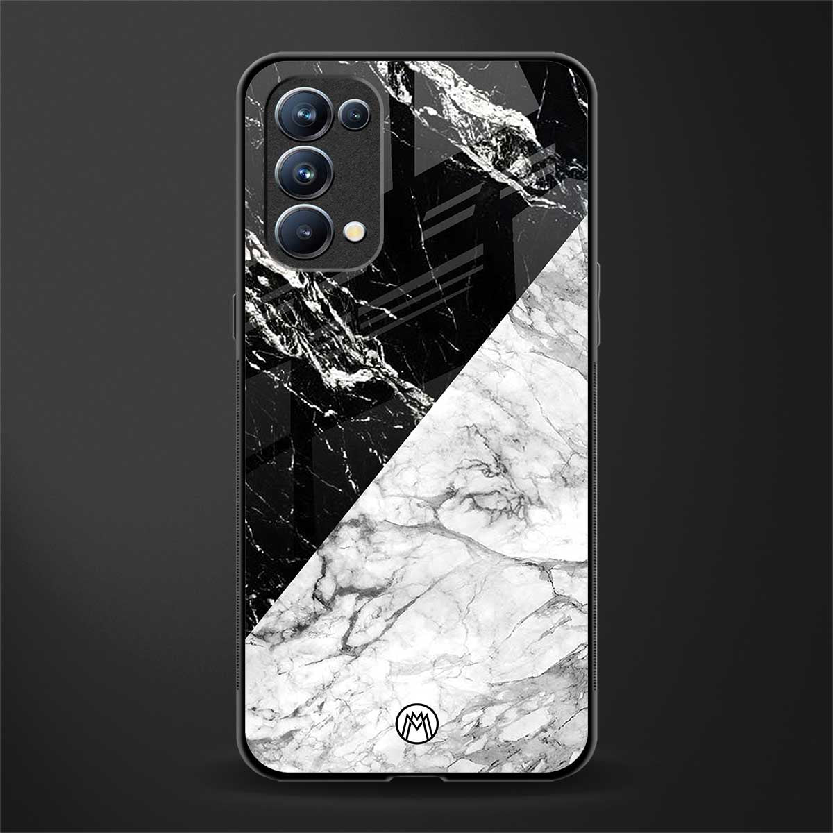 fatal contradiction back phone cover | glass case for oppo reno 5