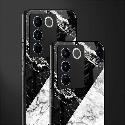 fatal contradiction back phone cover | glass case for vivo v27 pro 5g