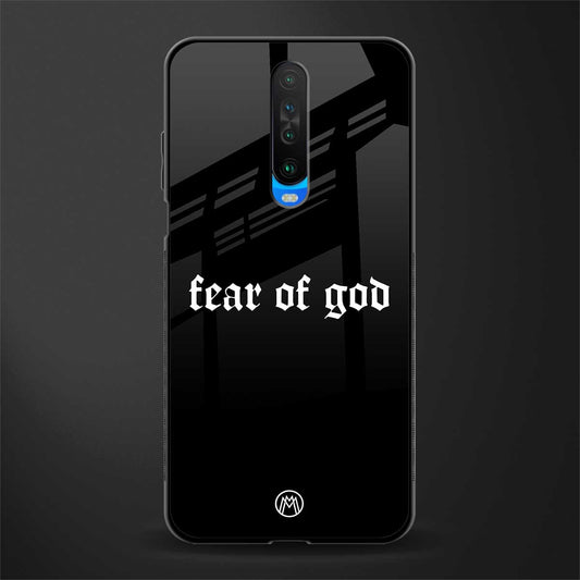 fear of god phone cover for poco x2