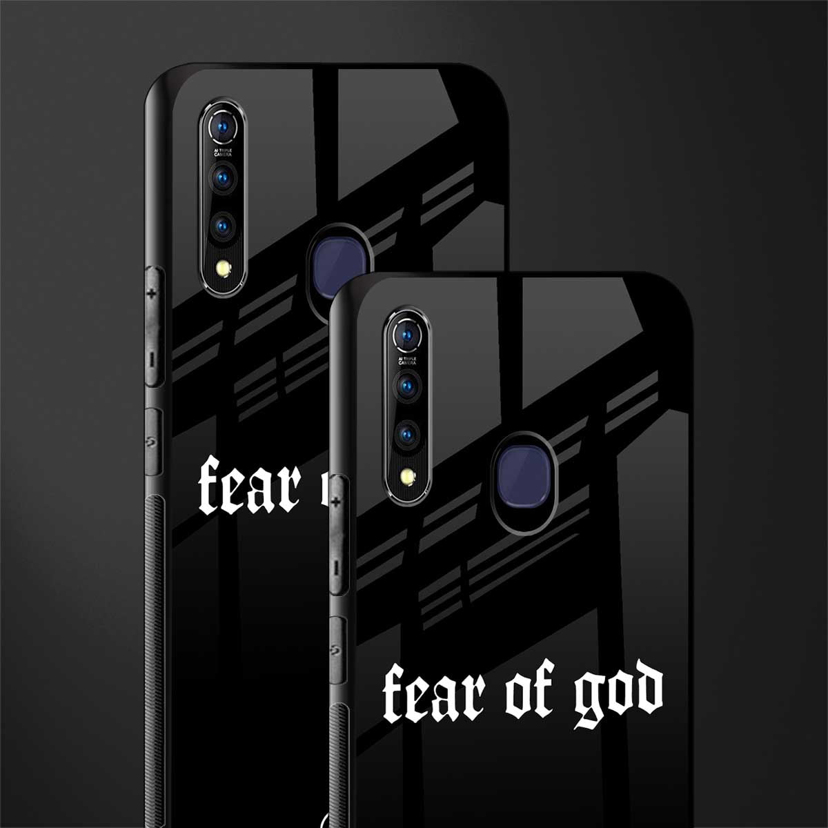 fear of god phone cover for vivo z1 pro