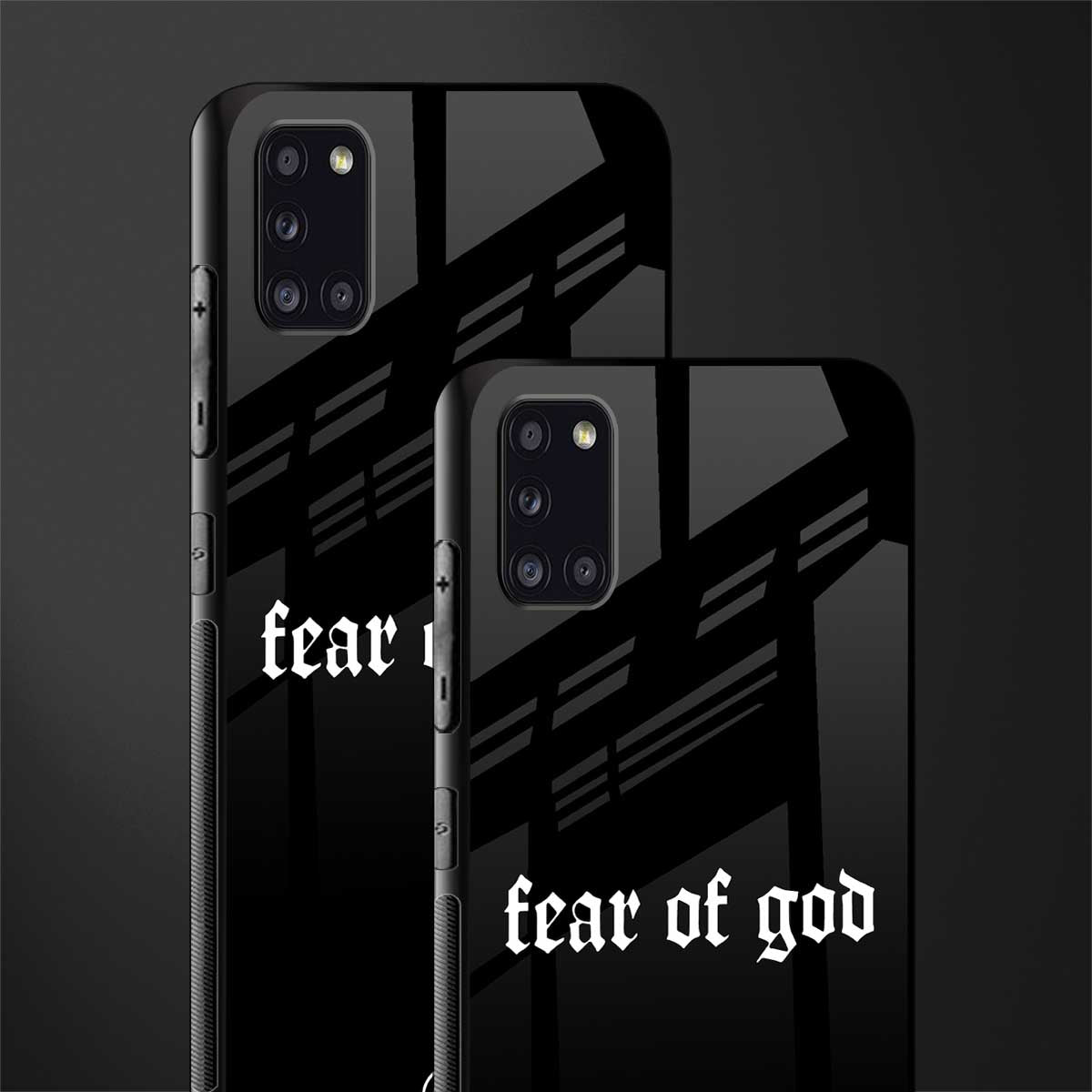 fear of god phone cover for samsung galaxy a31