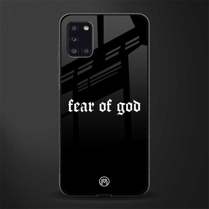 fear of god phone cover for samsung galaxy a31