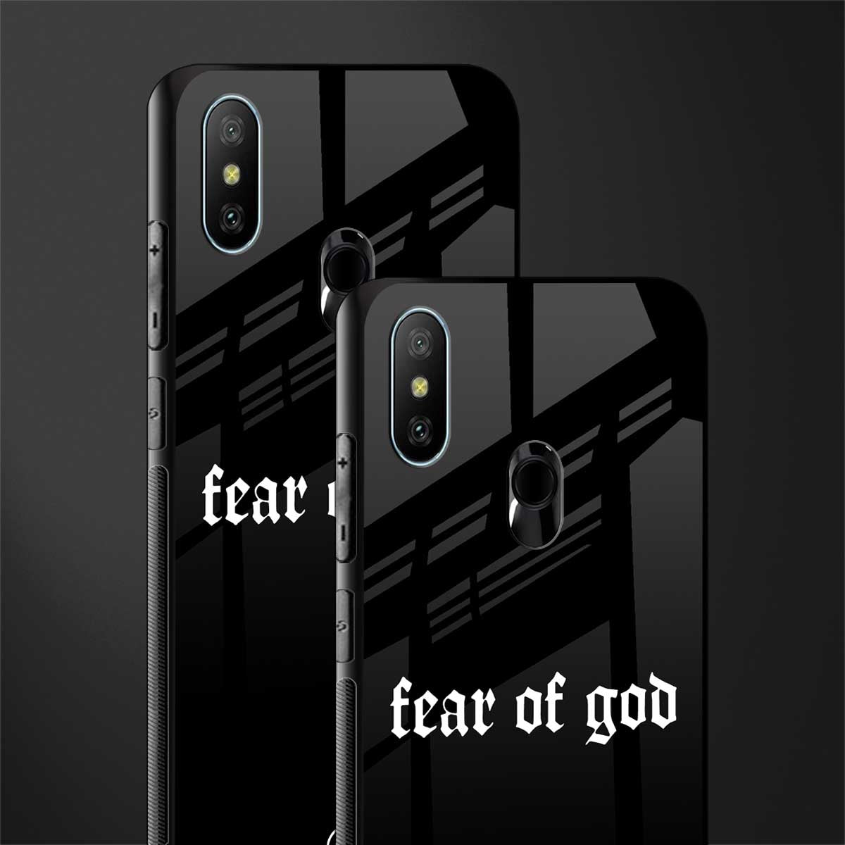 fear of god phone cover for redmi 6 pro