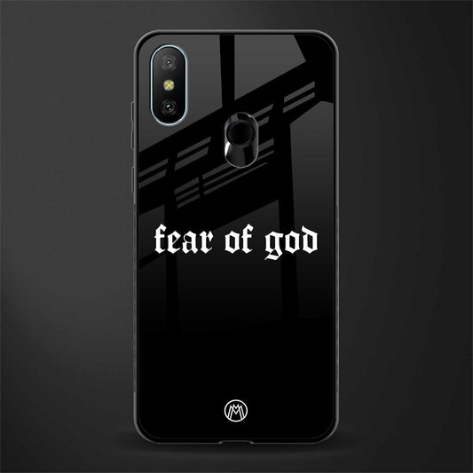 fear of god phone cover for redmi 6 pro