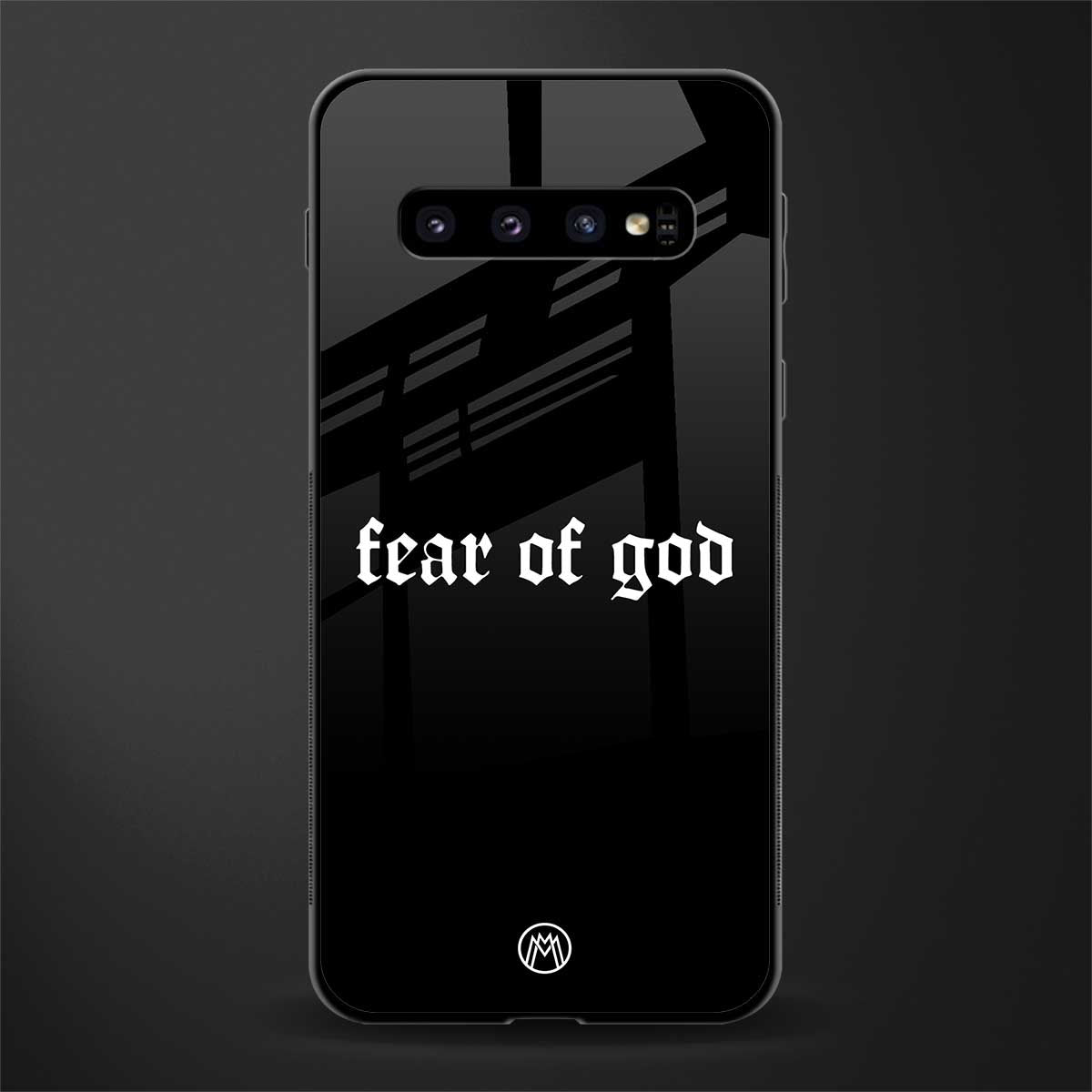 fear of god phone cover for samsung galaxy s10 plus