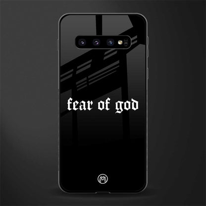 fear of god phone cover for samsung galaxy s10 plus