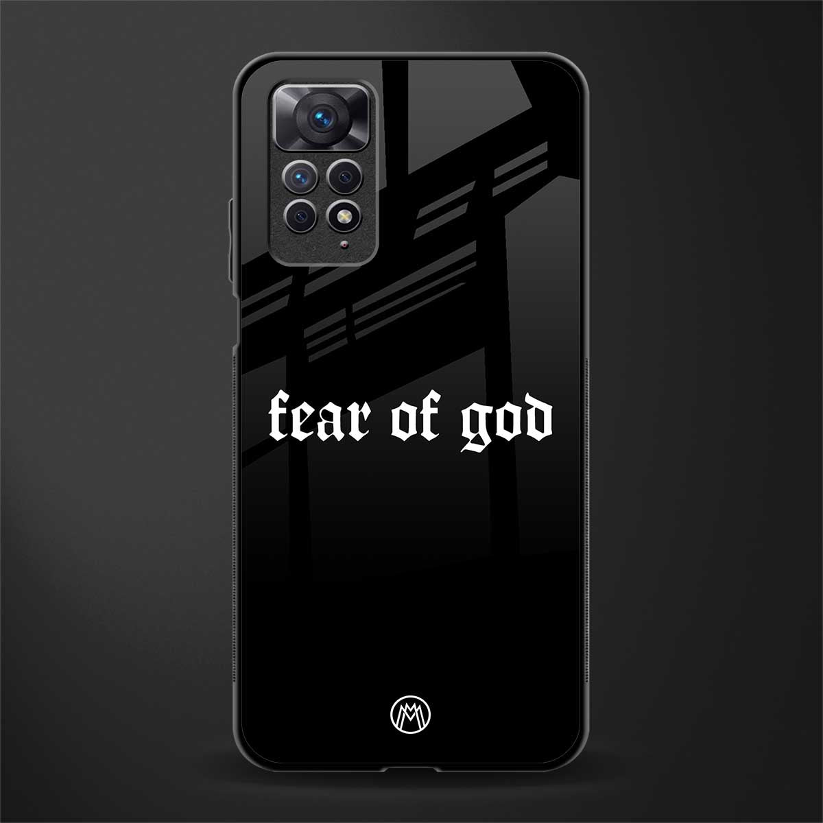fear of god phone cover for redmi note 11 pro