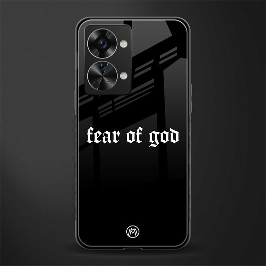 fear of god glass case for phone case | glass case for oneplus nord 2t 5g