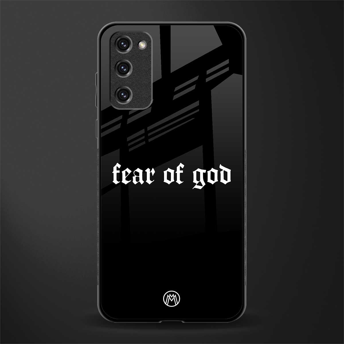 fear of god phone cover for samsung galaxy s20 fe