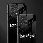 fear of god back phone cover | glass case for samsung galaxy a53 5g