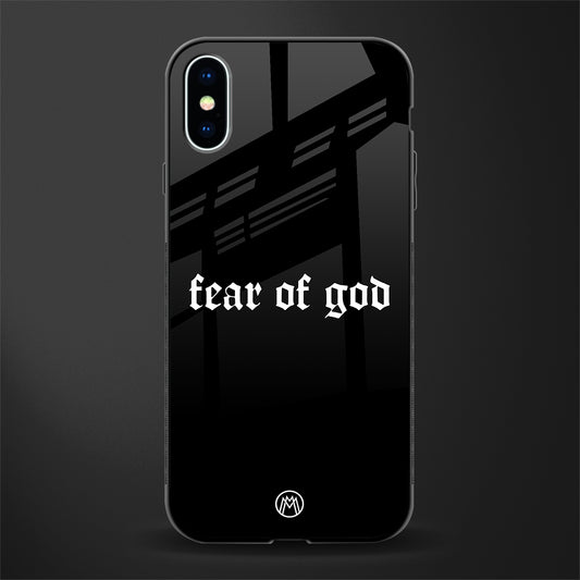 fear of god phone cover for iphone xs