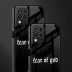 fear of god back phone cover | glass case for samsung galaxy m33 5g