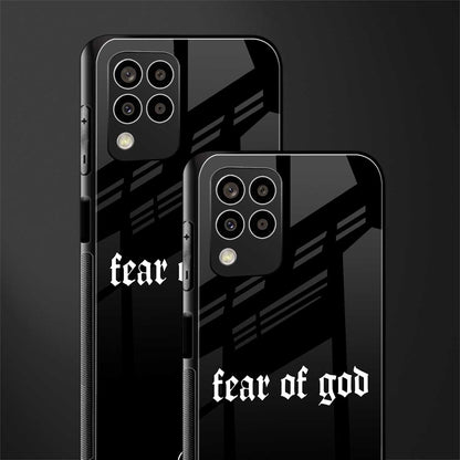 fear of god back phone cover | glass case for samsung galaxy m33 5g