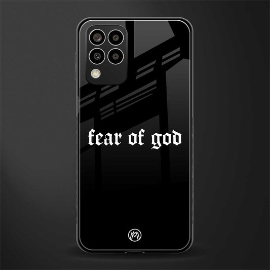 fear of god back phone cover | glass case for samsung galaxy m33 5g