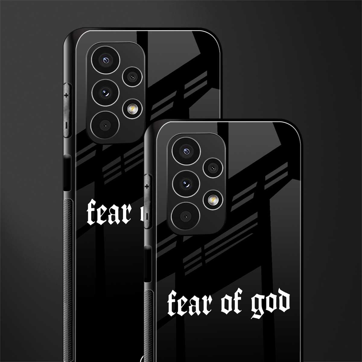 fear of god back phone cover | glass case for samsung galaxy a13 4g
