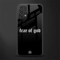 fear of god back phone cover | glass case for samsung galaxy a13 4g