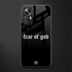 fear of god back phone cover | glass case for xiaomi 12 pro