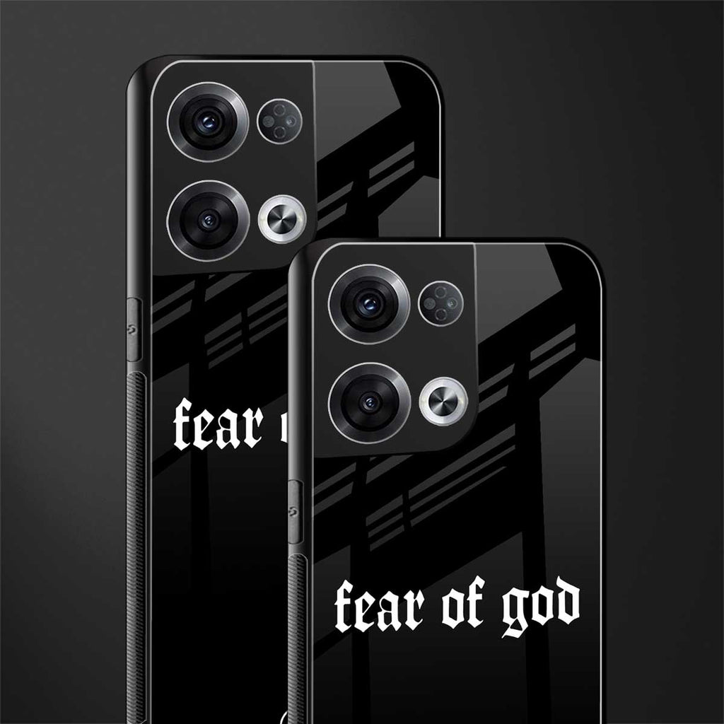 fear of god back phone cover | glass case for oppo reno 8