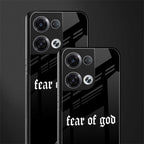 fear of god back phone cover | glass case for oppo reno 8