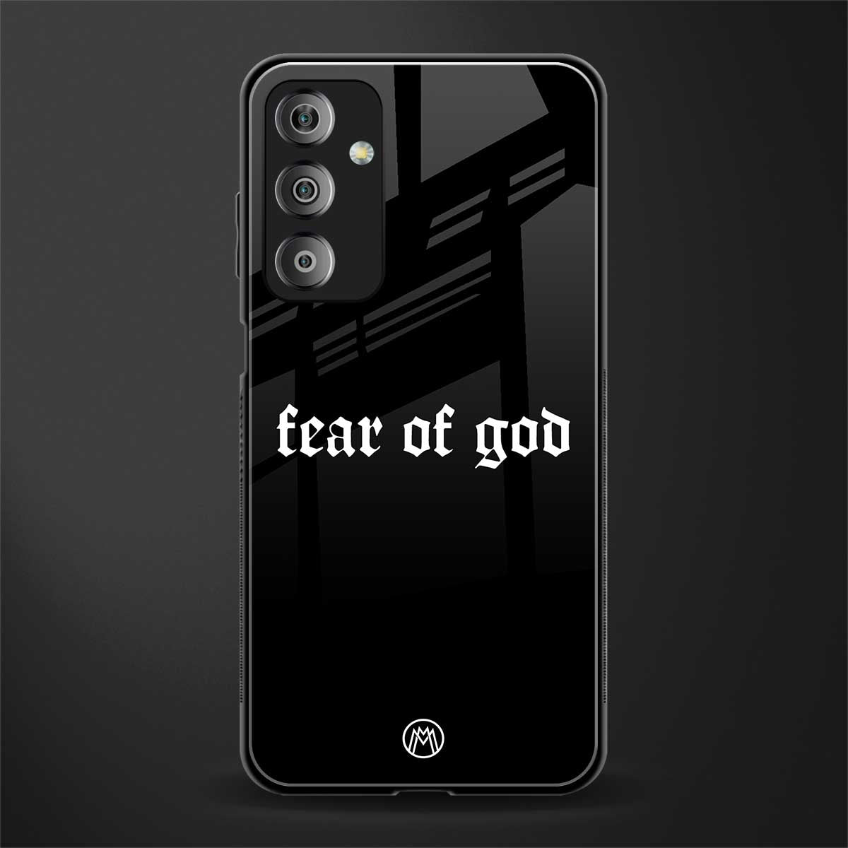 fear of god back phone cover | glass case for samsung galaxy f23 5g