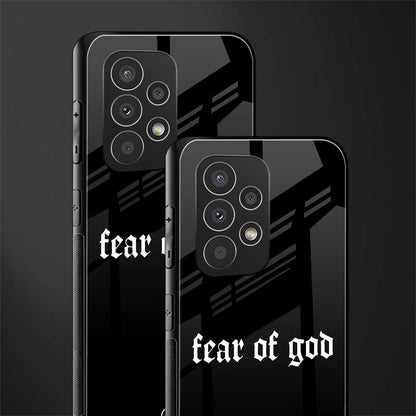 fear of god back phone cover | glass case for samsung galaxy a33 5g