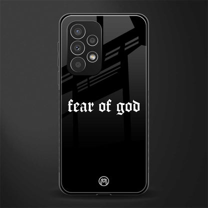 fear of god back phone cover | glass case for samsung galaxy a33 5g