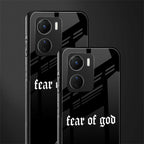 fear of god back phone cover | glass case for vivo y16