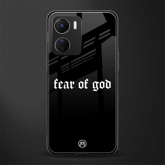 fear of god back phone cover | glass case for vivo y16