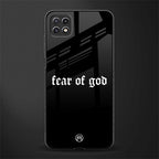 fear of god back phone cover | glass case for samsung galaxy f42