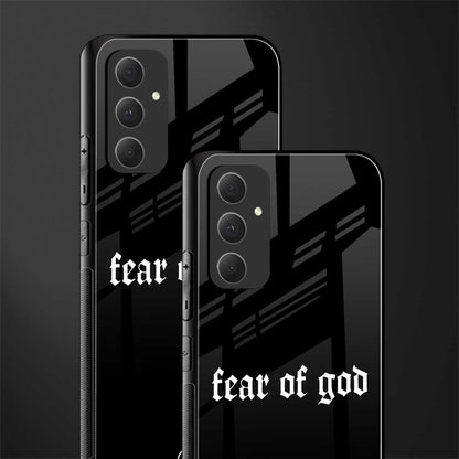 fear of god back phone cover | glass case for samsung galaxy a54 5g