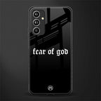 fear of god back phone cover | glass case for samsung galaxy a54 5g