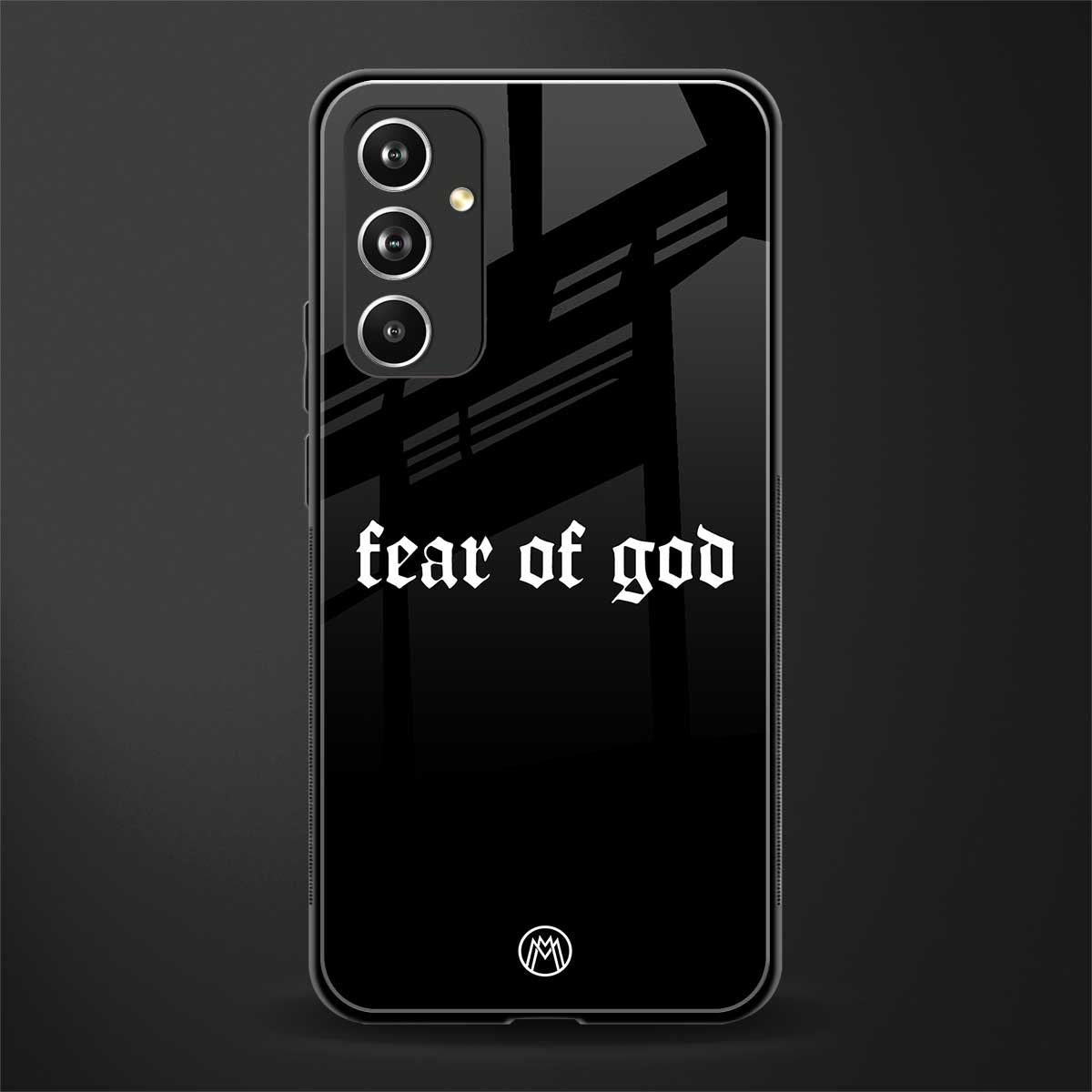 fear of god back phone cover | glass case for samsung galaxy a54 5g