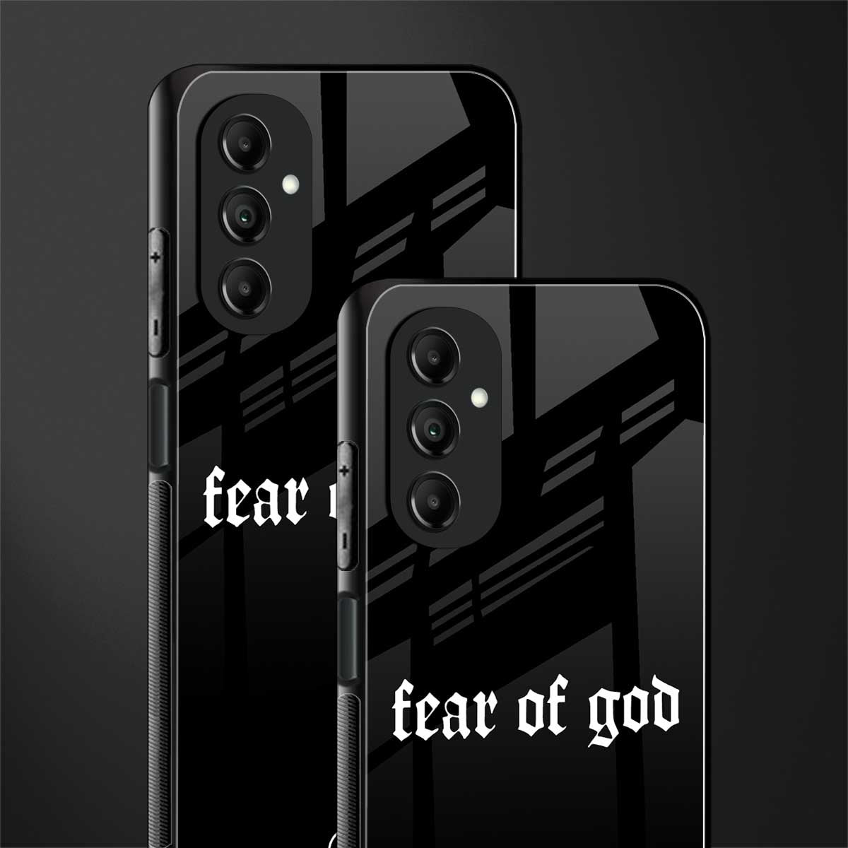 fear of god back phone cover | glass case for samsung galaxy a14 5g