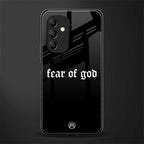 fear of god back phone cover | glass case for samsung galaxy a14 5g