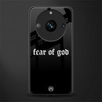 fear of god back phone cover | glass case for realme 11 pro 5g